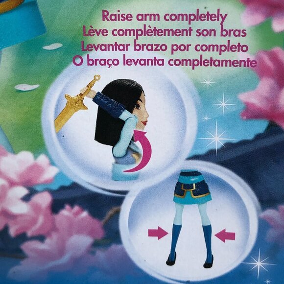 New in Box-Hasbro Disney Princess Fearless Adventures Mulan - Picture 10 of 16